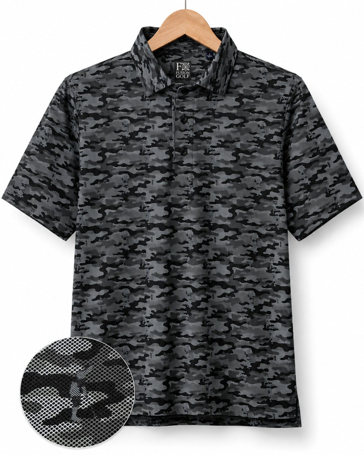 Golfing Camo Performance Golf Polo