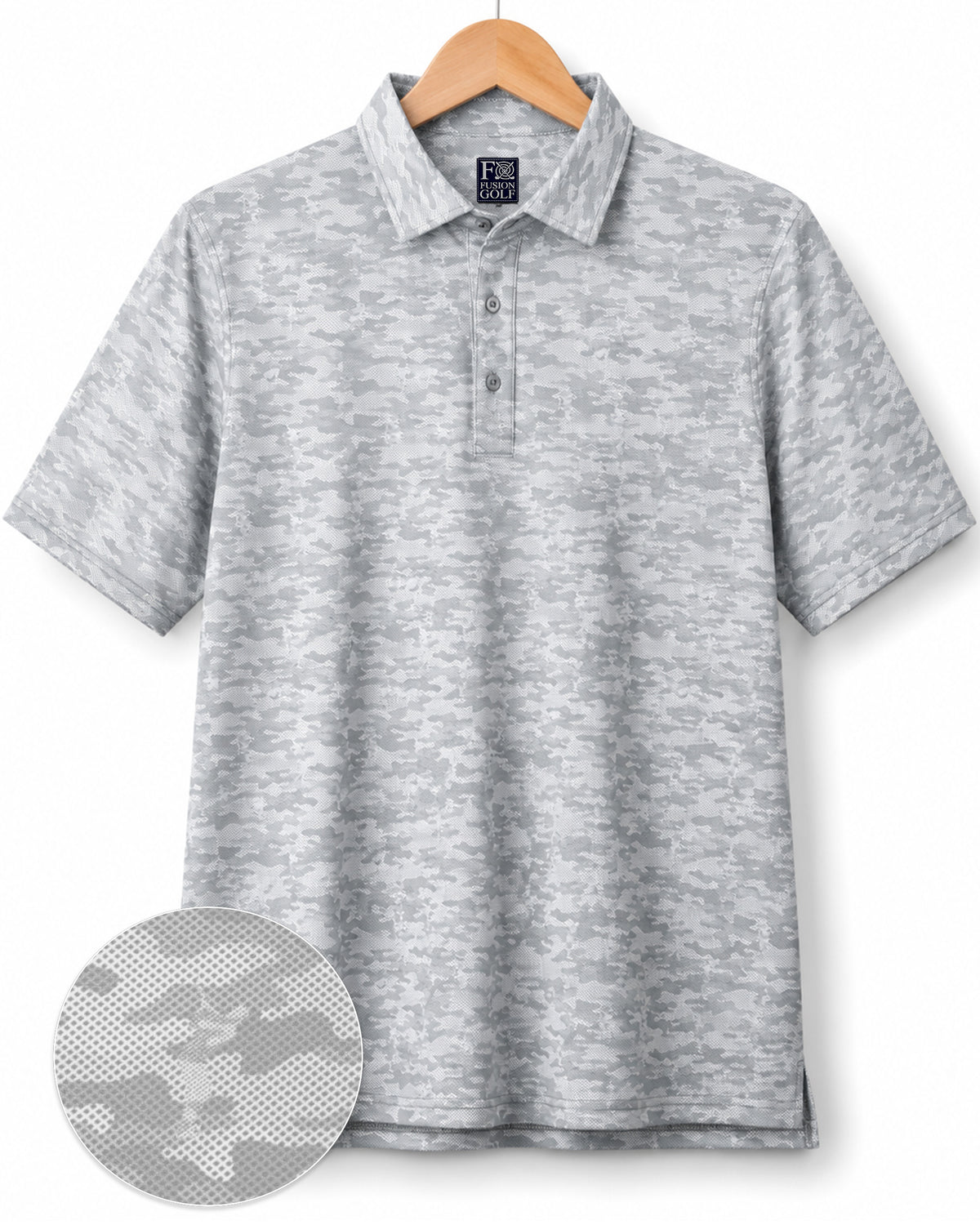Golfing Camo Performance Golf Polo