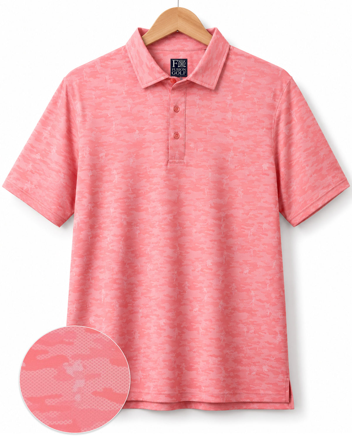 Golfing Camo Performance Golf Polo