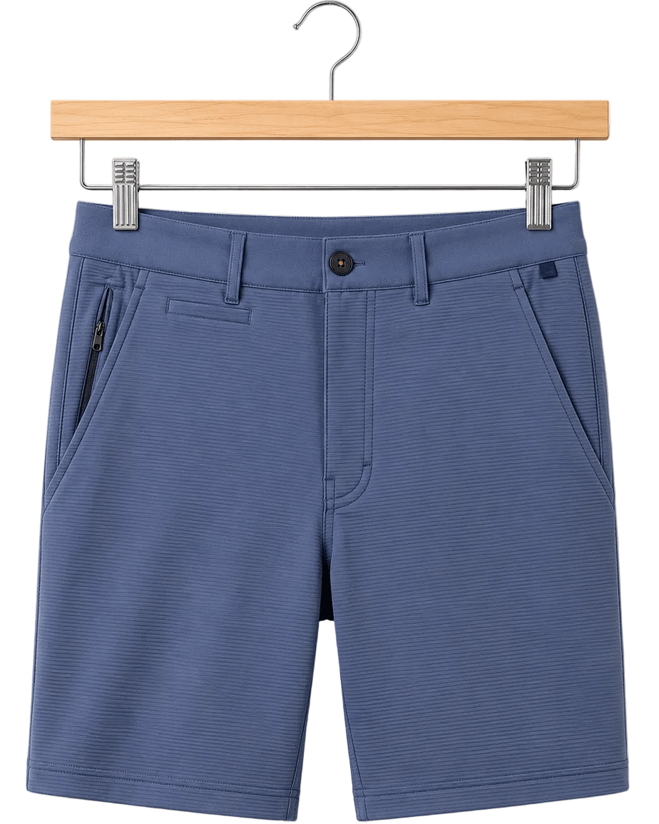 Crossover 4-Way Stretch Performance Golf Shorts - F/X Fusion Golf - F/X Fusion - Steel