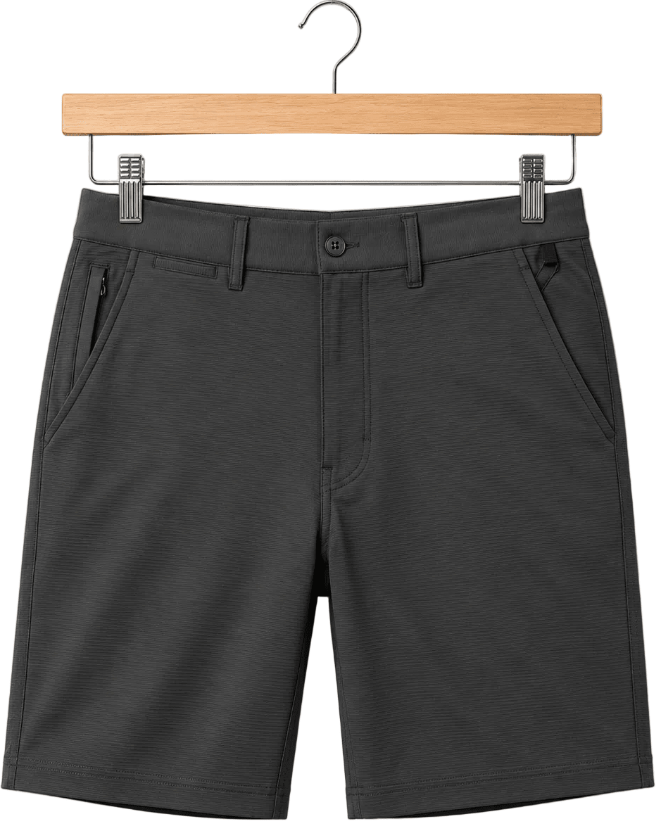 Crossover 4-Way Stretch Performance Golf Shorts - F/X Fusion Golf - F/X Fusion - Charcoal