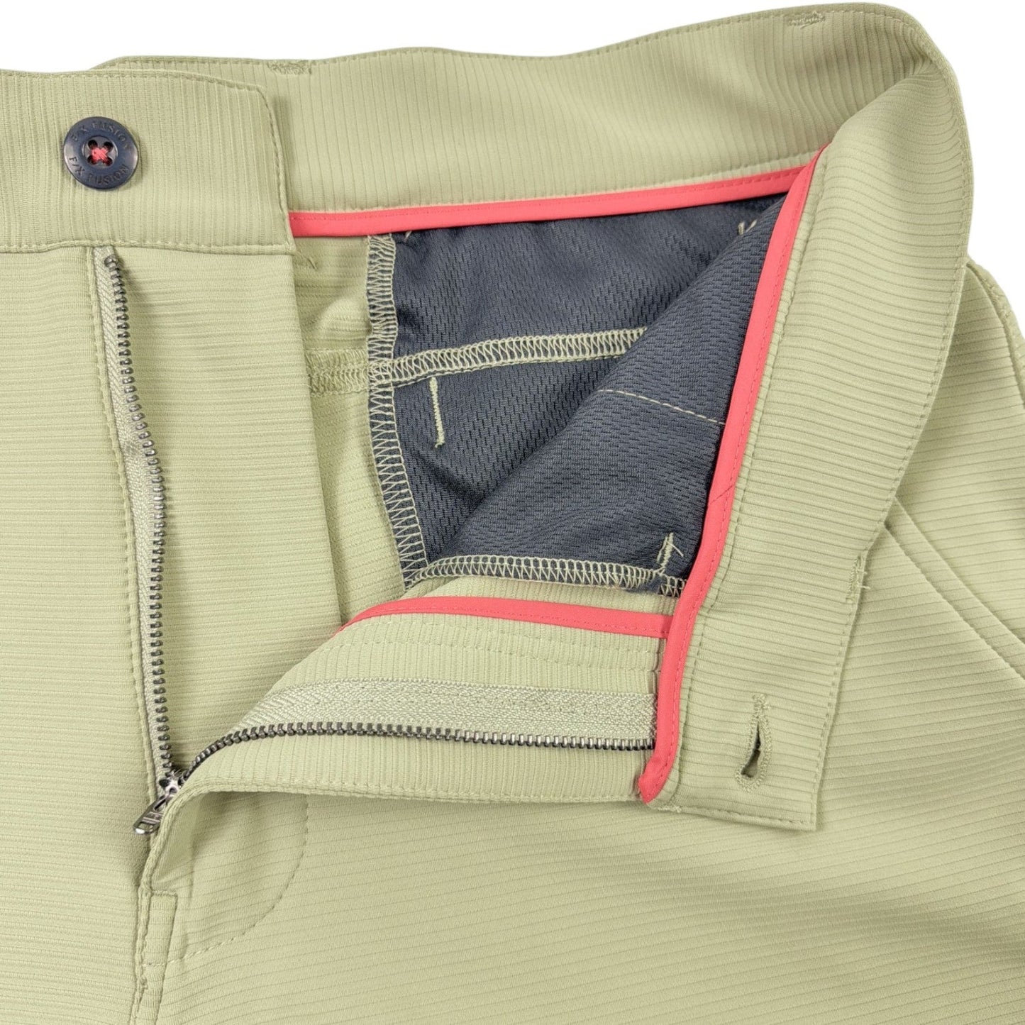 Crossover 4 - Way Stretch Performance Golf Shorts - F/X Fusion Golf - Khaki
