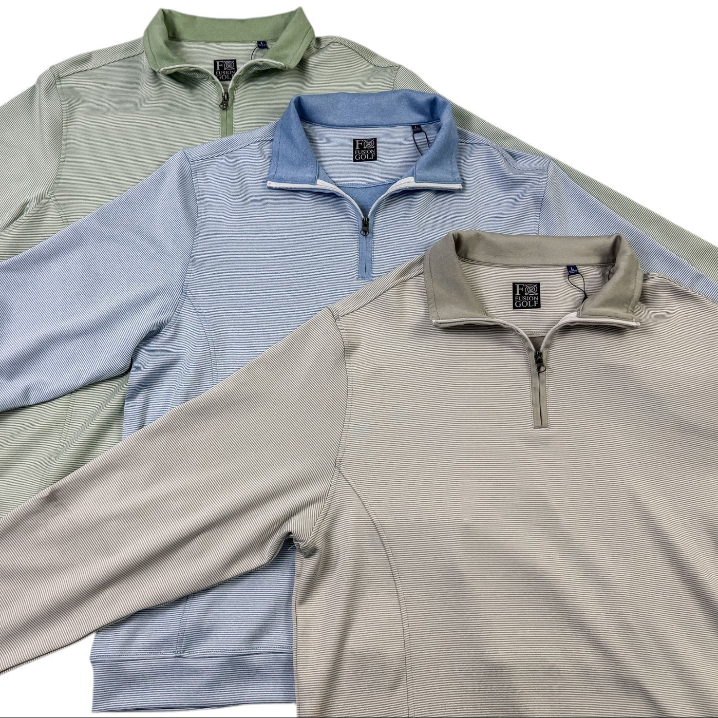 Fineline 1/4 Zip Golf Pullover - F/X Fusion Golf - Quarter Zip - All Colors