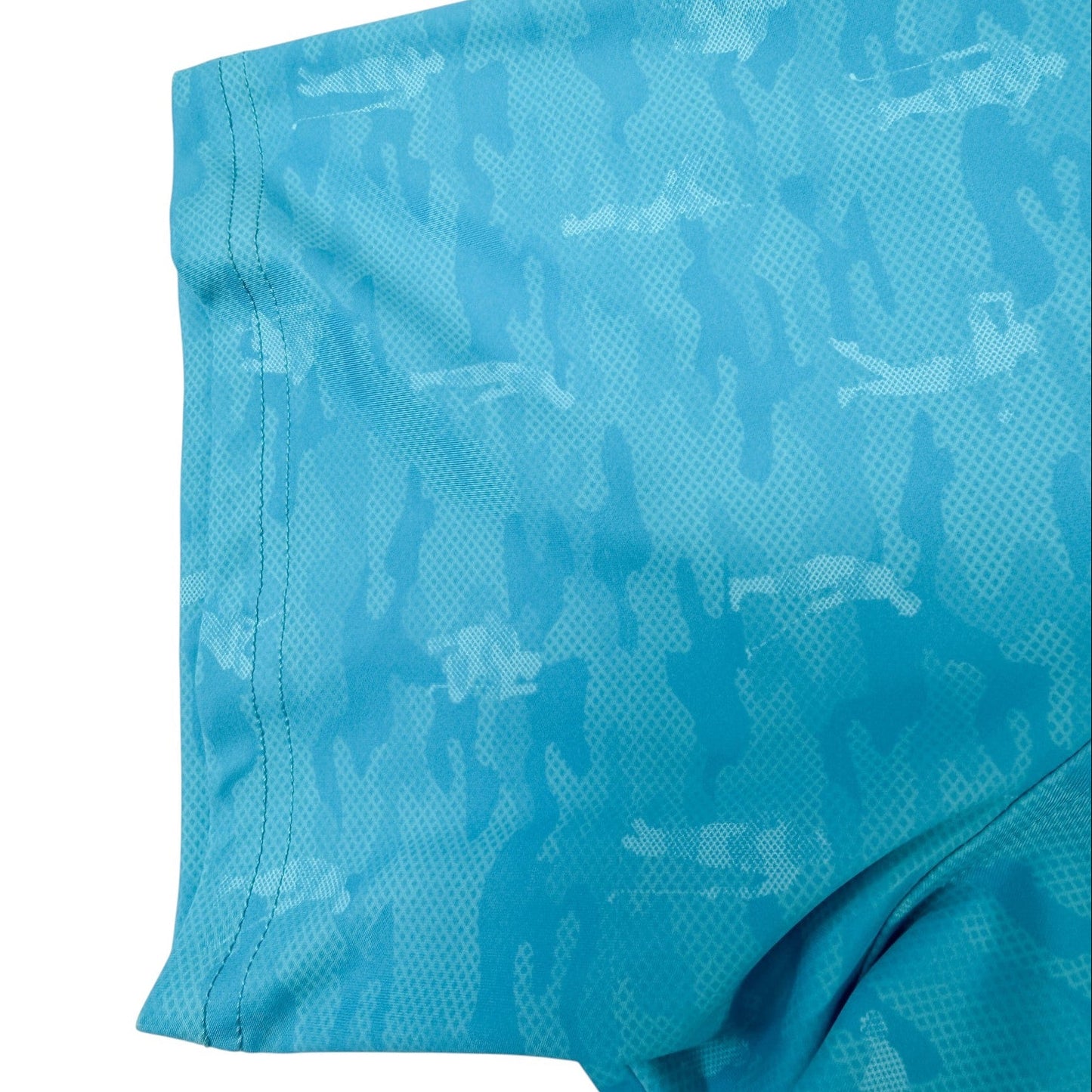 Golfing Camo Performance Golf Polo - F/X Fusion Golf - Polo - Aqua