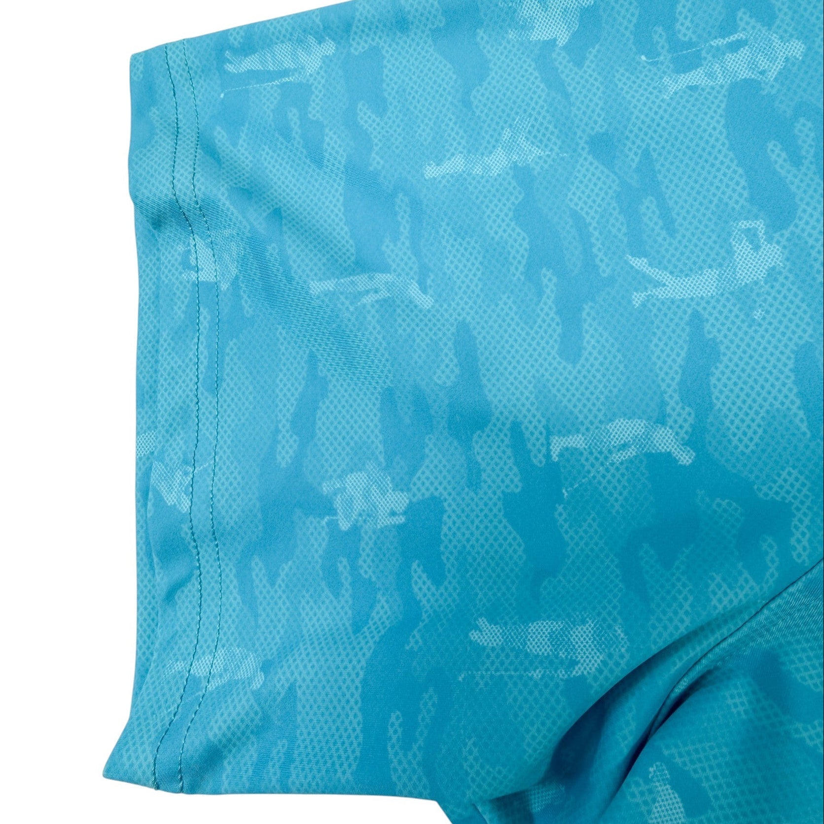 Golfing Camo Performance Golf Polo - F/X Fusion Golf - Polo - Aqua