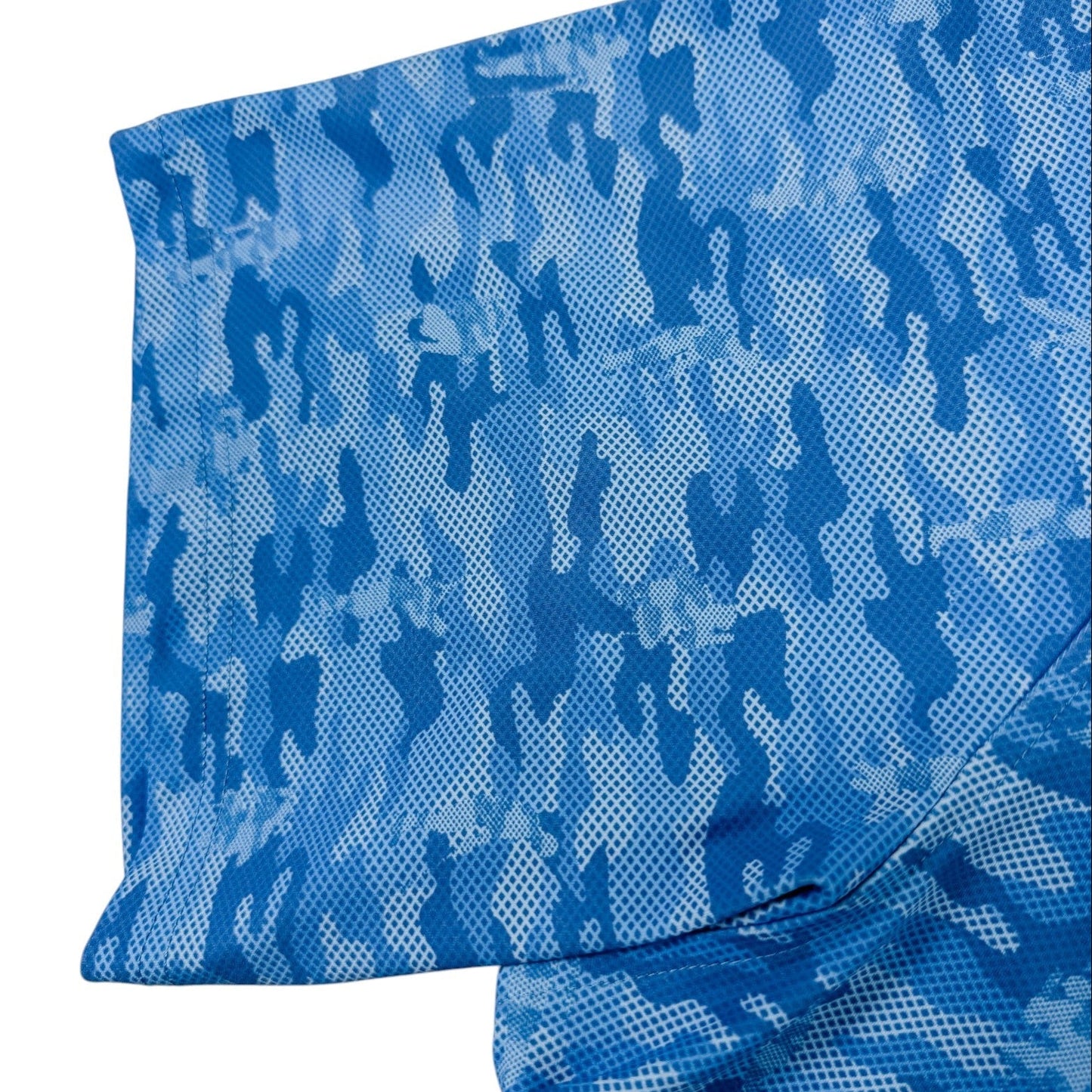 Golfing Camo Performance Golf Polo - F/X Fusion Golf - Polo - Blue