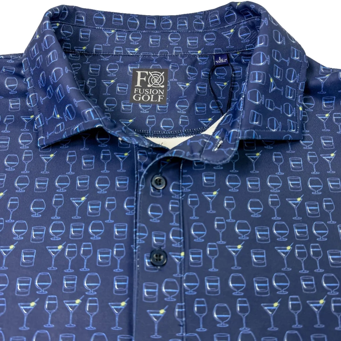 Olive’s Anyone Polo - F/X Fusion Golf - Polo - Navy