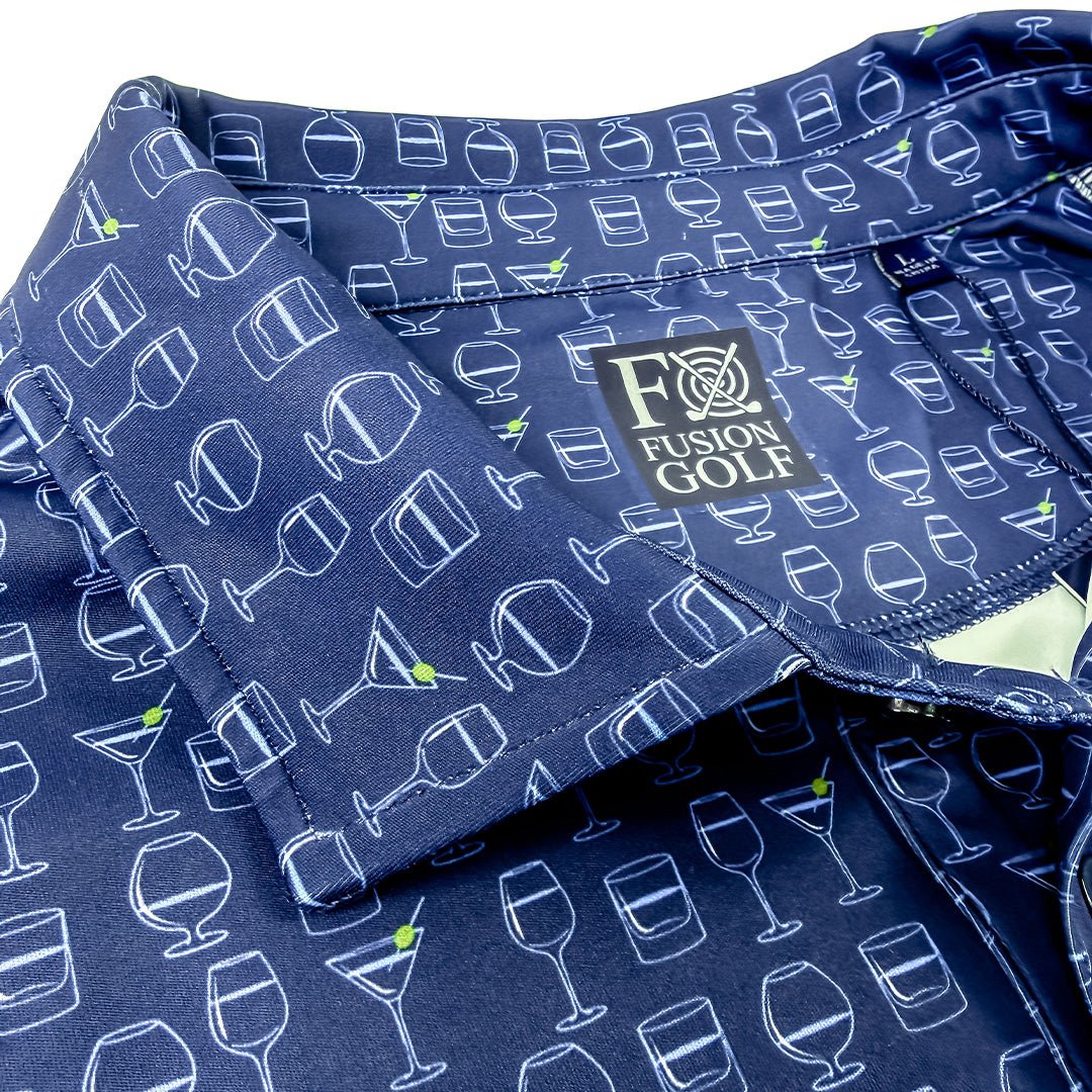 Olive’s Anyone Polo - F/X Fusion Golf - Polo - Navy