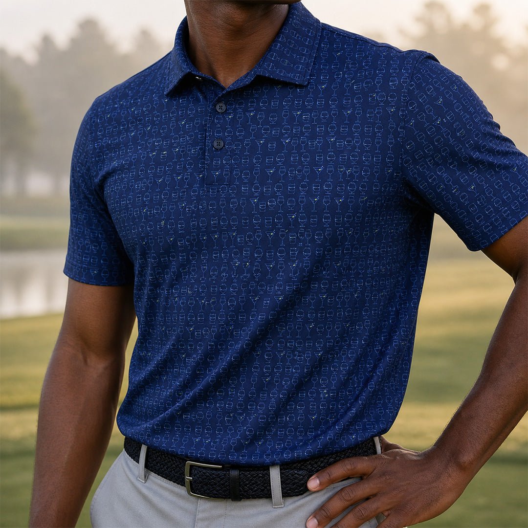 Olive’s Anyone Polo - F/X Fusion Golf - Polo - Navy
