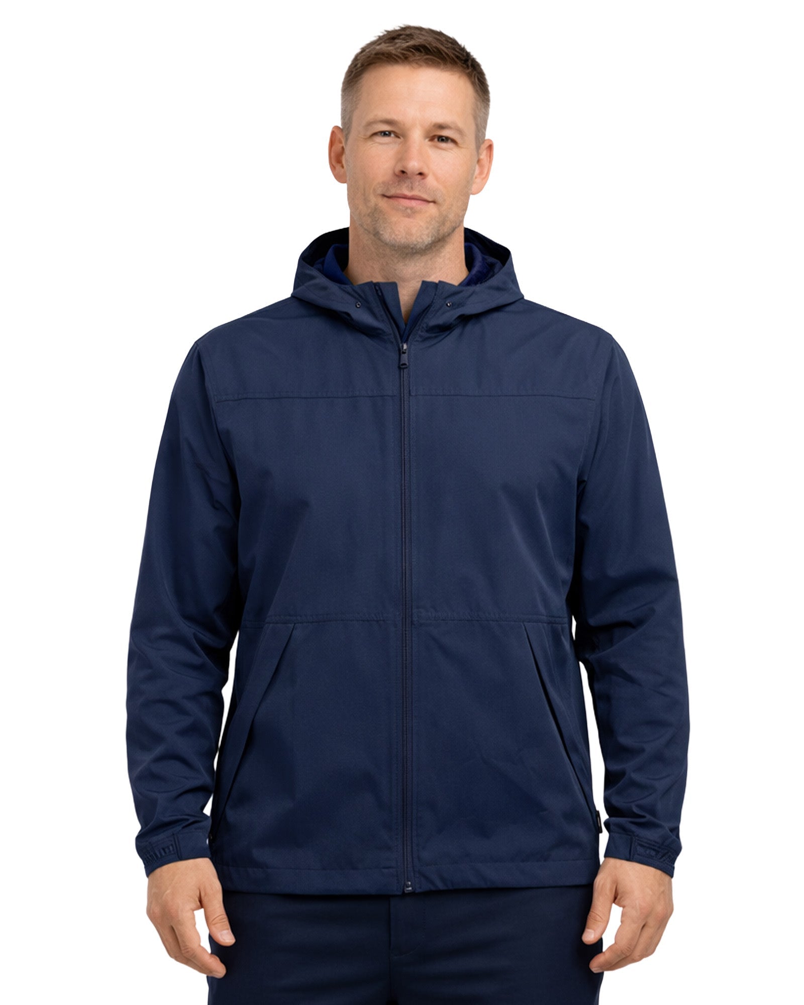 Performance Full Zip Rain Jacket - F/X Fusion Golf - Jacket - Navy