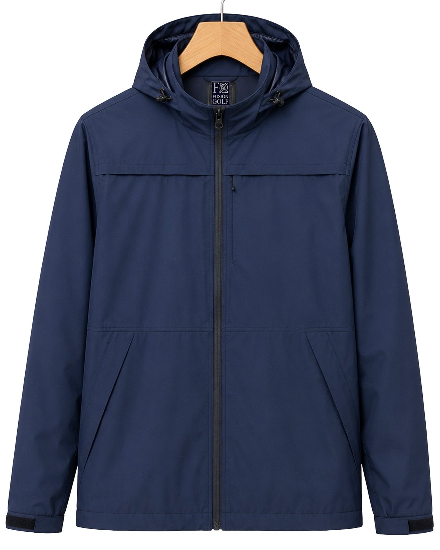 Performance Full Zip Rain Jacket - F/X Fusion Golf - Jacket - Navy
