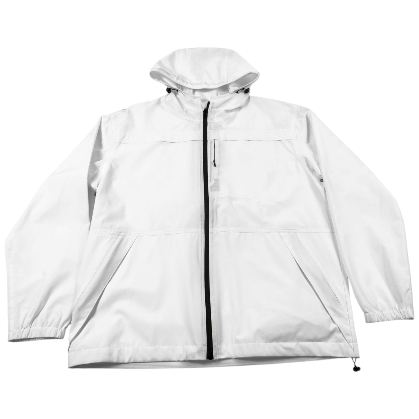 Performance Full Zip Rain Jacket - F/X Fusion Golf - Jacket - White