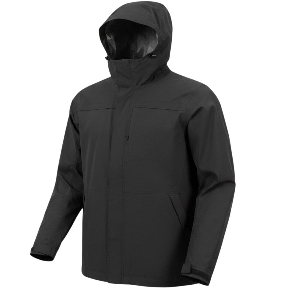Performance Full Zip Rain Jacket - F/X Fusion Golf - Jacket - Black