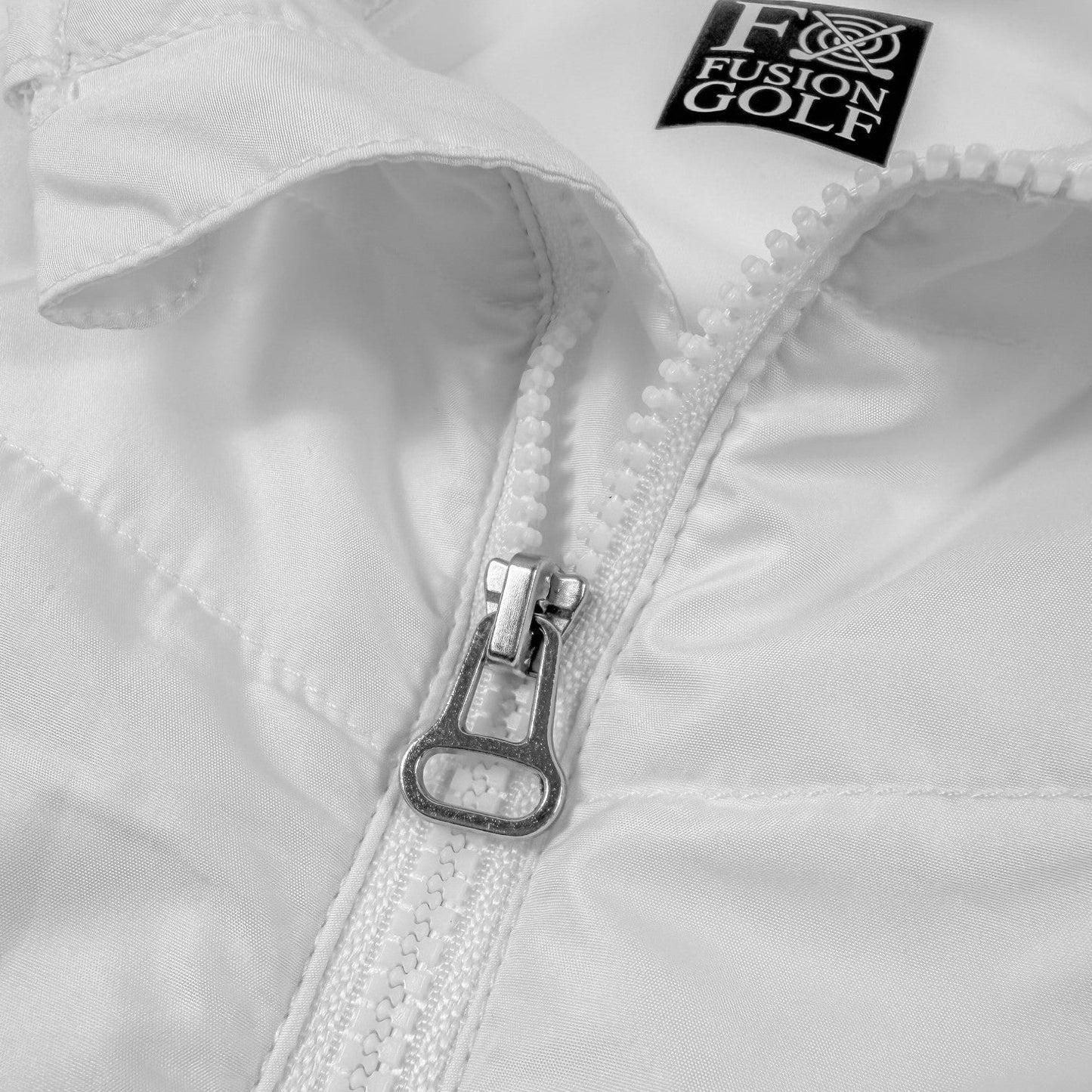 Player’s Full Zip Golf Vest - F/X Fusion Golf - Vest - White