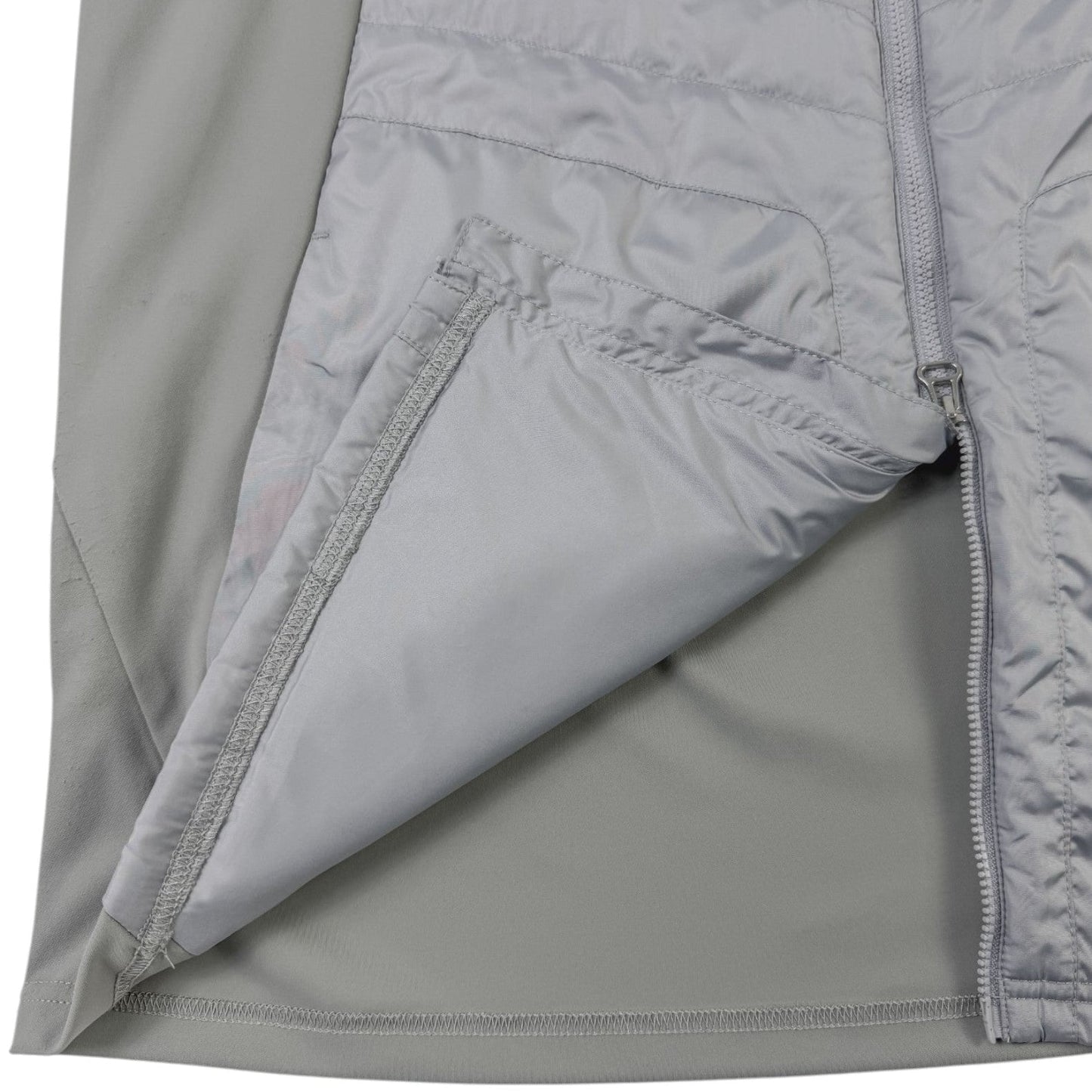Player’s Full Zip Golf Vest - F/X Fusion Golf - Vest - Silver