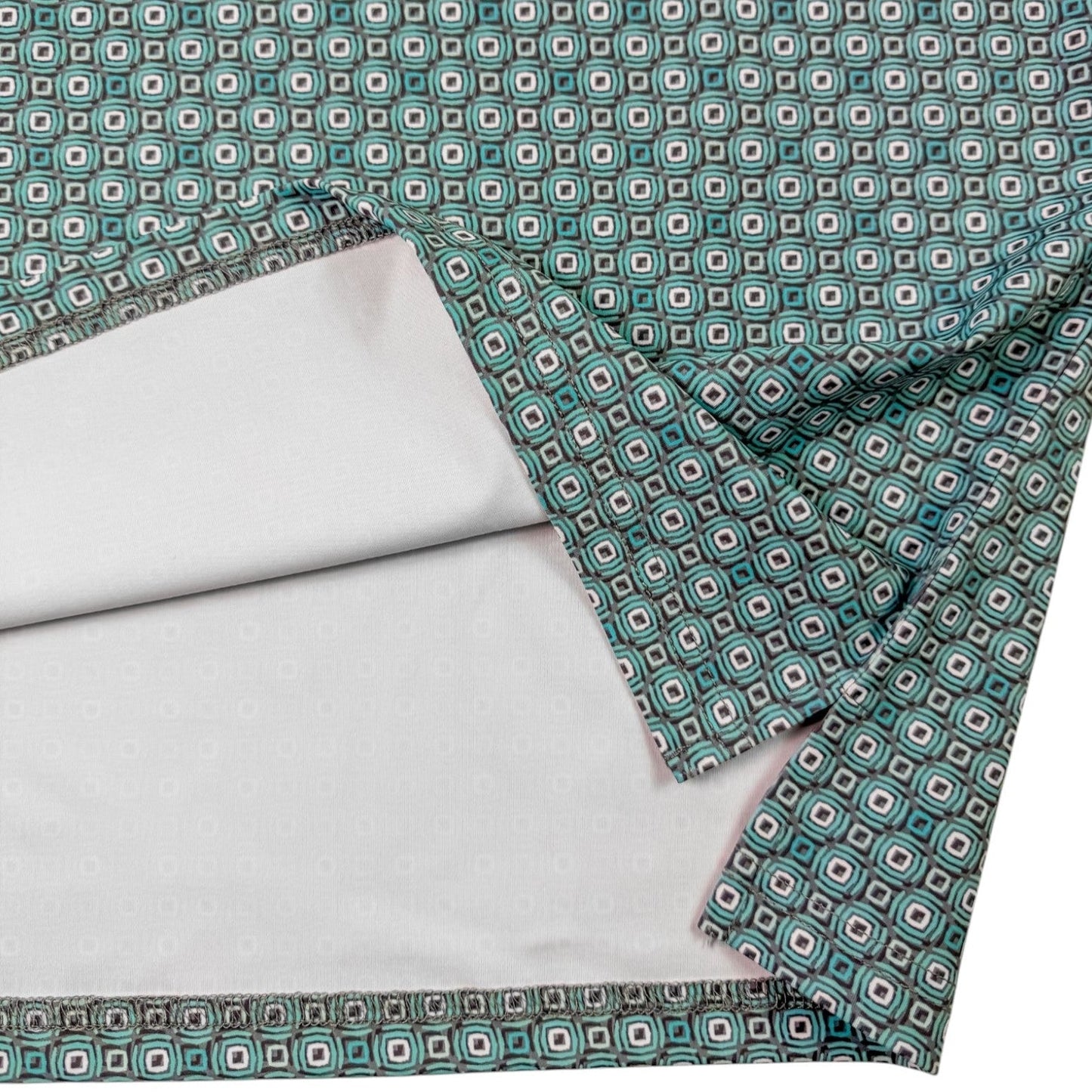 Shadow Dots Performance Golf Polo - F/X Fusion Golf - Polo - Aqua
