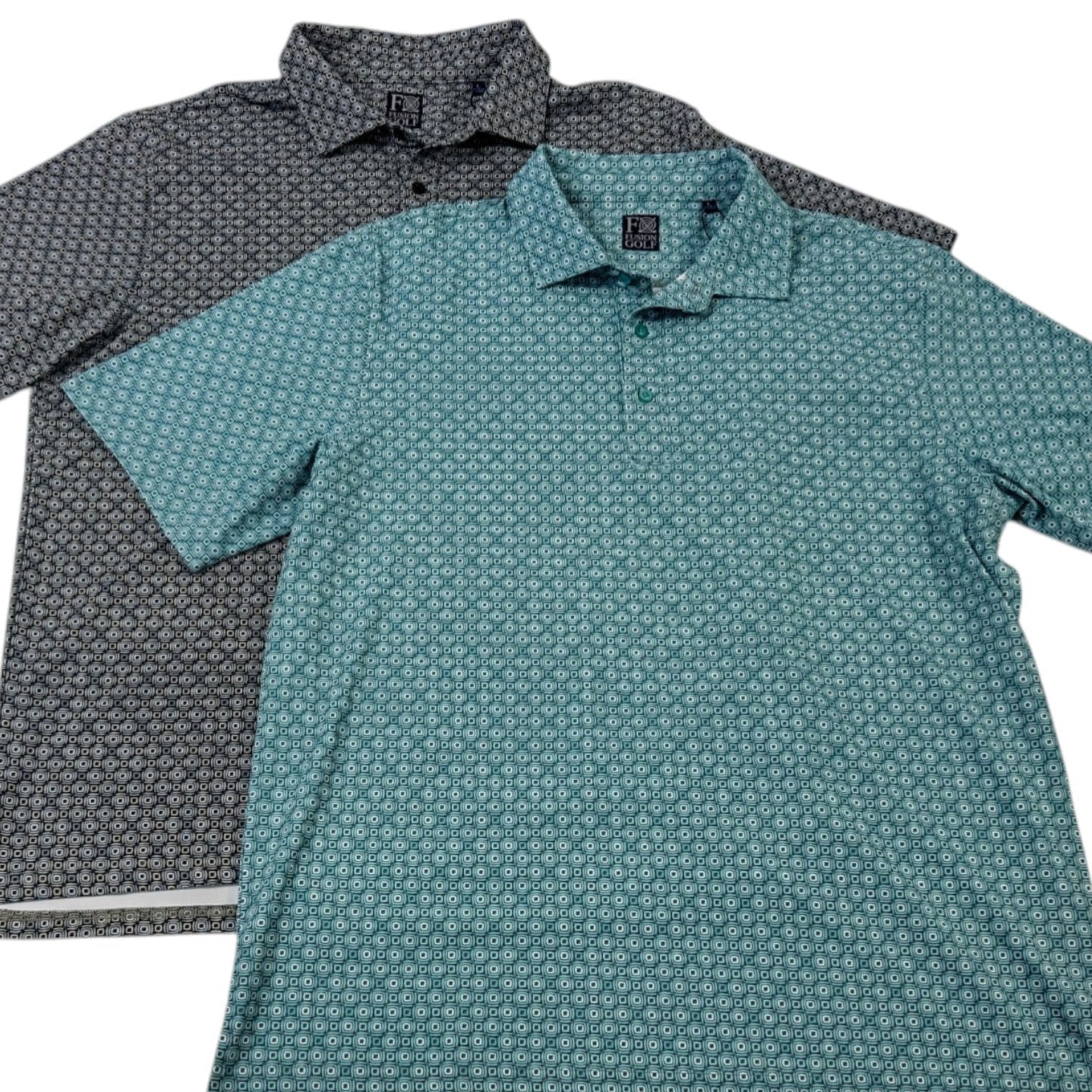 Shadow Dots Performance Golf Polo - F/X Fusion Golf - Polo - All Colors