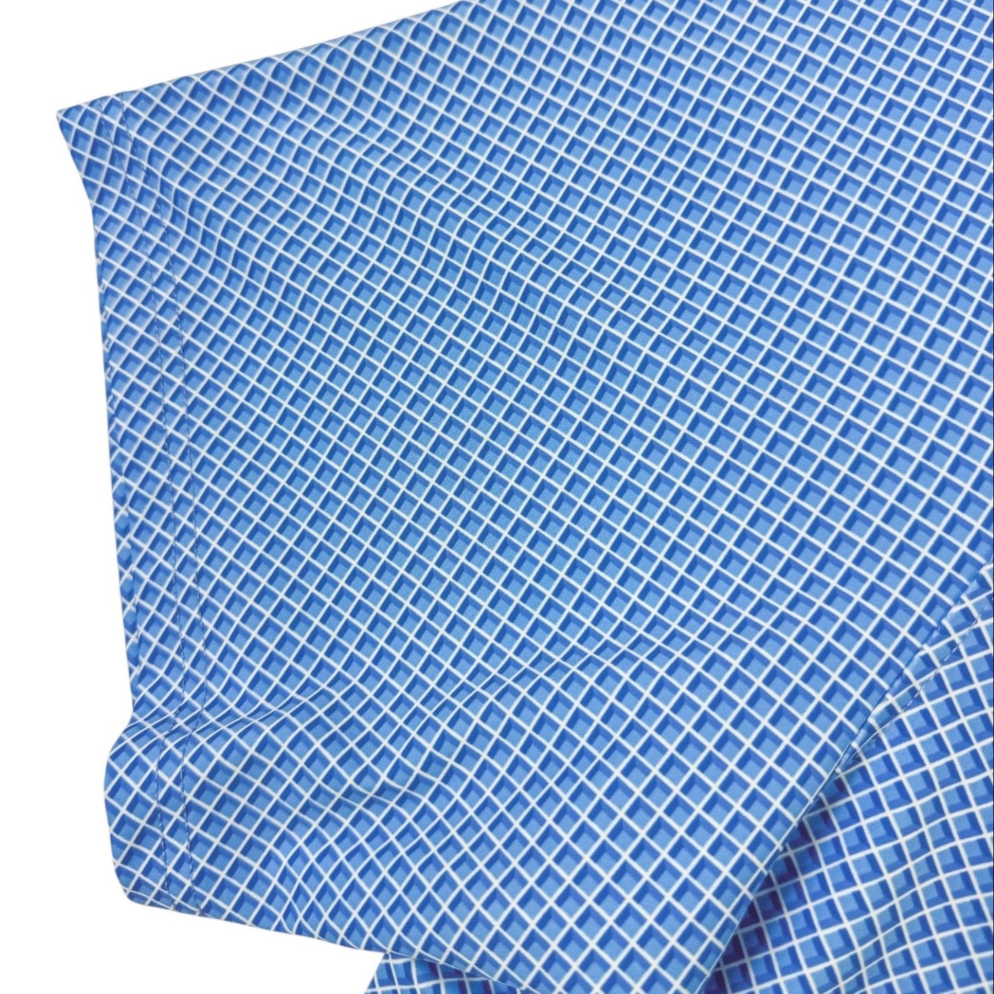 Shady Pane Performance Golf Polo - F/X Fusion Golf - Polo - Blue