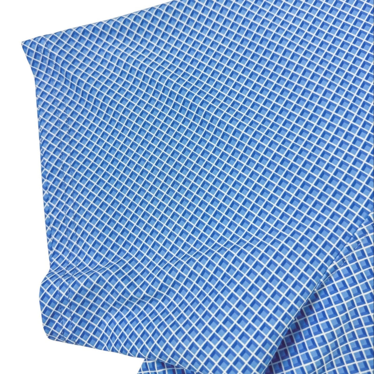Shady Pane Performance Golf Polo - F/X Fusion Golf - Polo - Blue