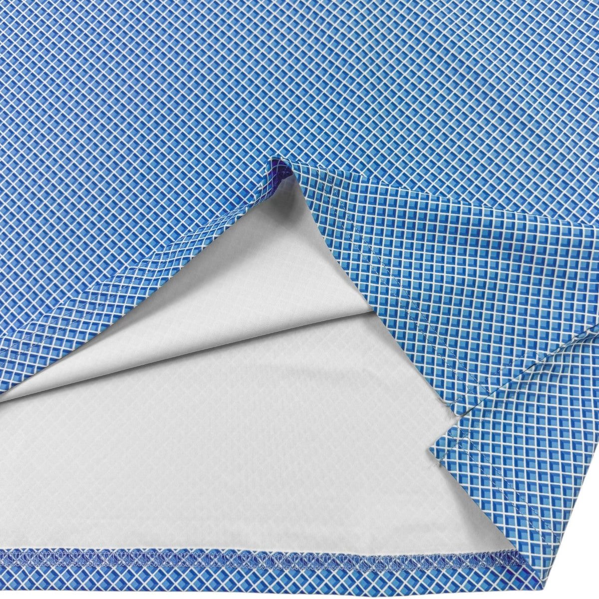 Shady Pane Performance Golf Polo - F/X Fusion Golf - Polo - Blue