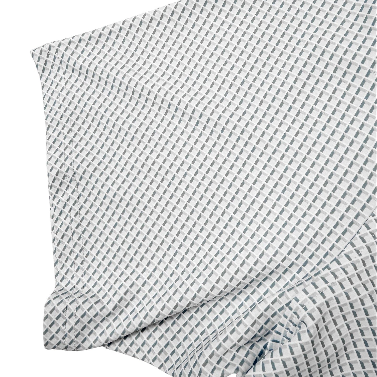 Shady Pane Performance Golf Polo - F/X Fusion Golf - Polo - Silver
