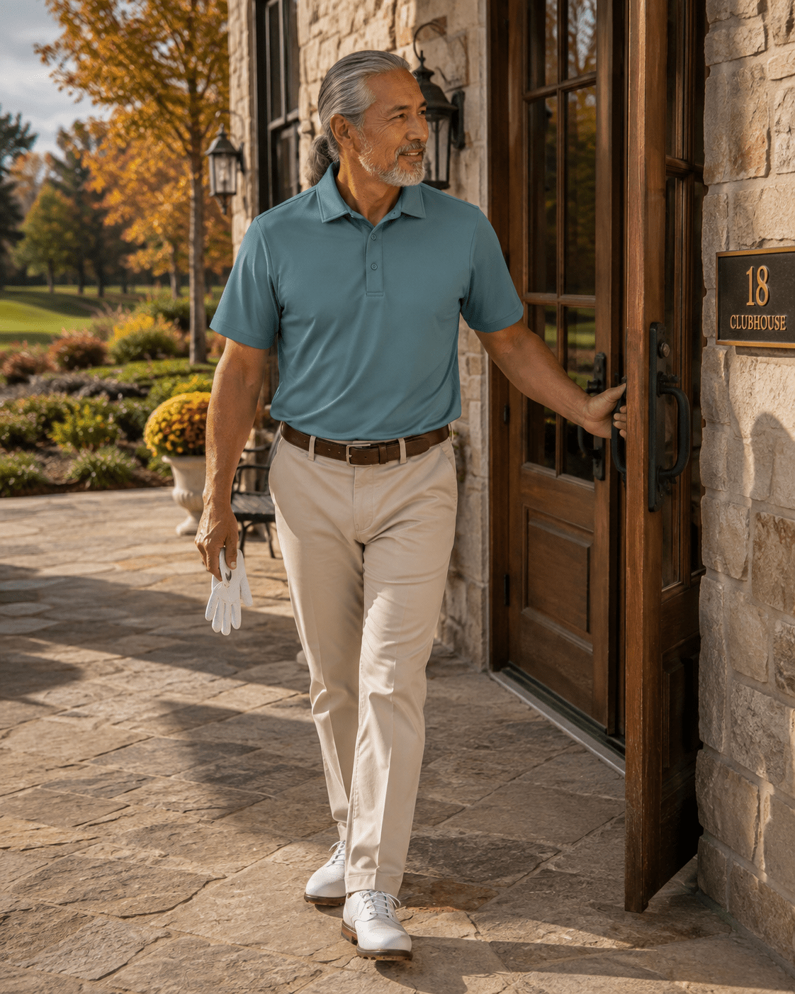 Solid Performance Golf Polo - F/X Fusion Golf - Golf - Teal - M