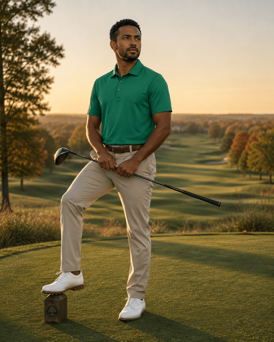 Solid Performance Golf Polo - F/X Fusion Golf - Golf - Green - M
