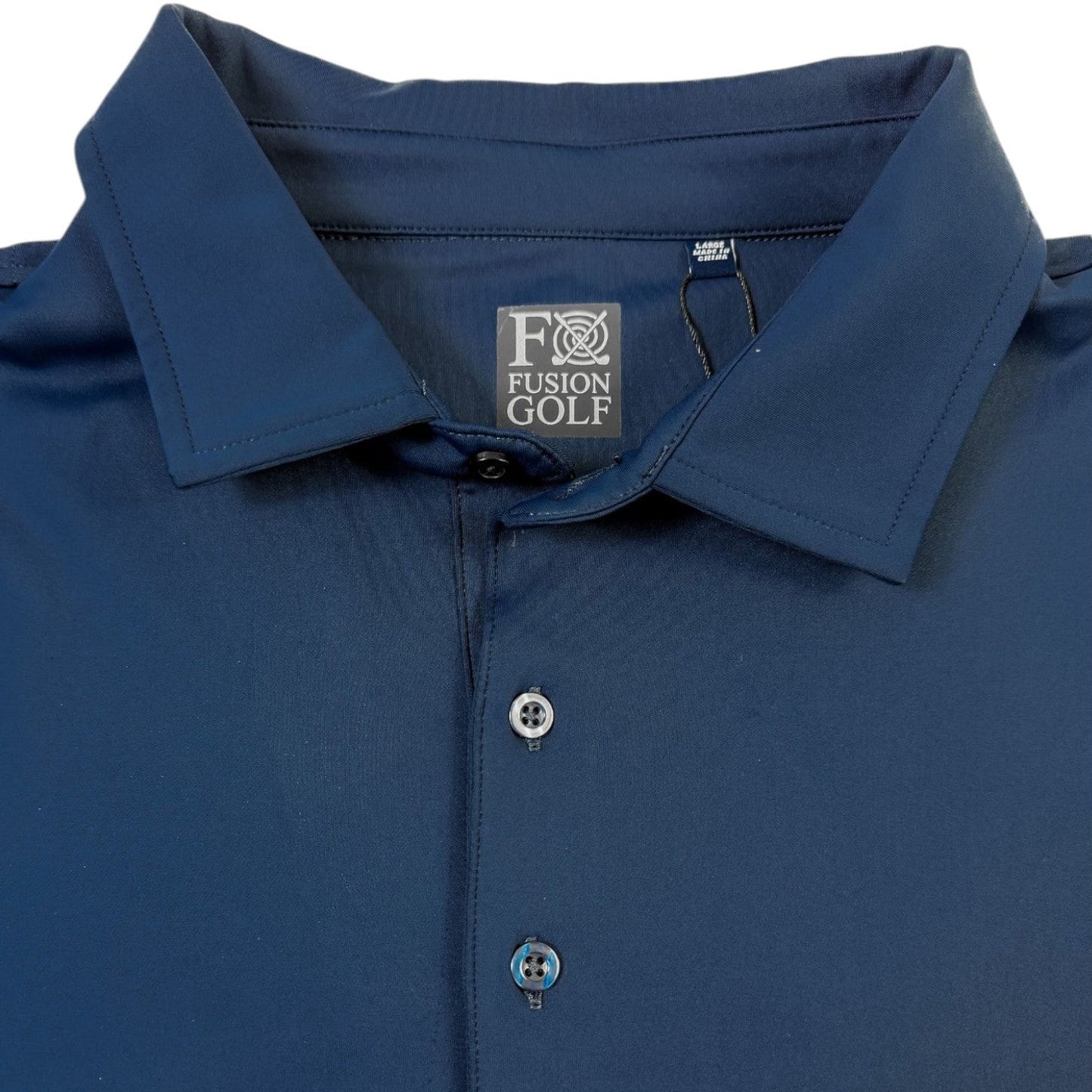 Solid Performance Golf Polo - F/X Fusion Golf - Polo - Navy