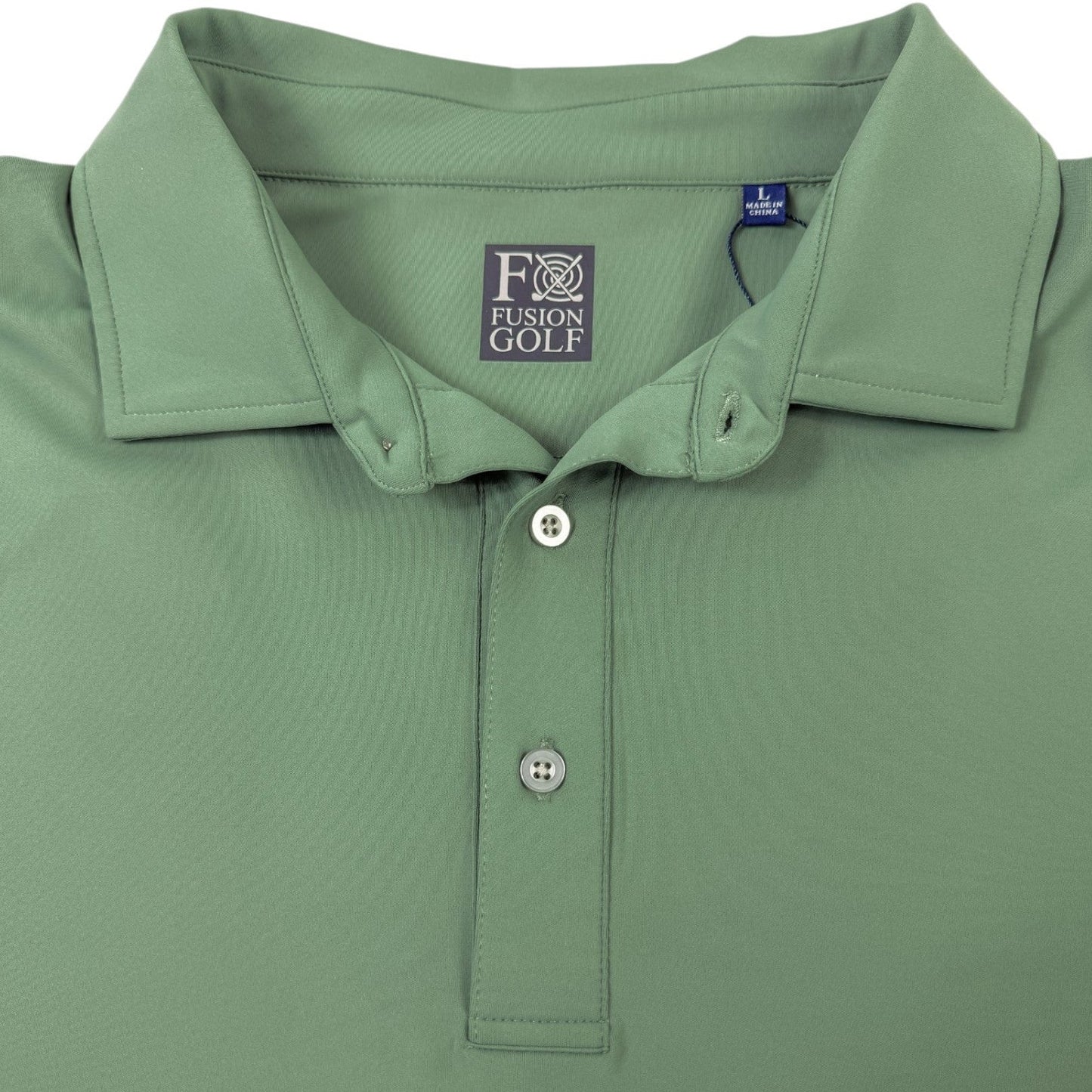 Solid Performance Golf Polo - F/X Fusion Golf - Polo - Olive