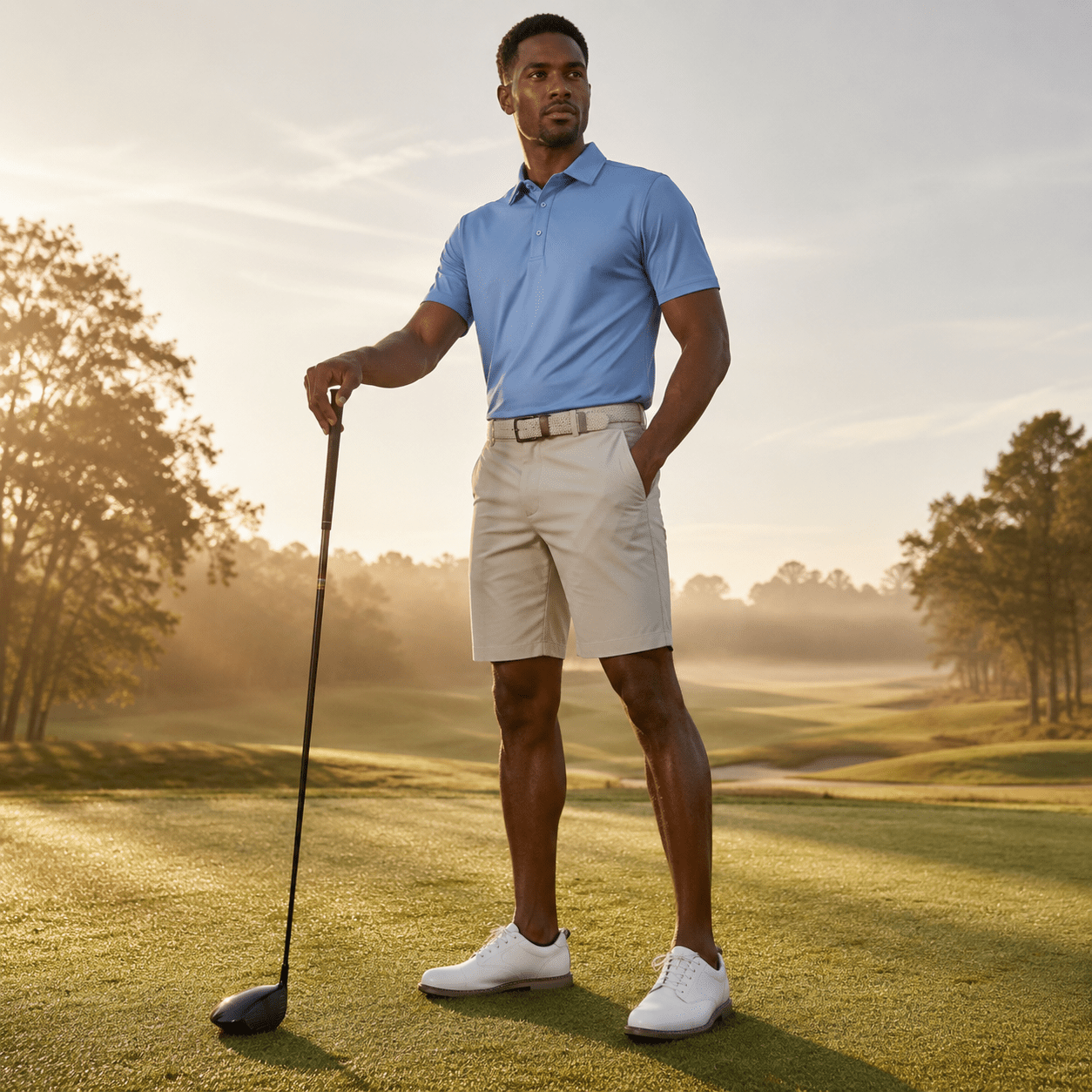 Solid Performance Golf Polo - F/X Fusion Golf - Polo - Blue