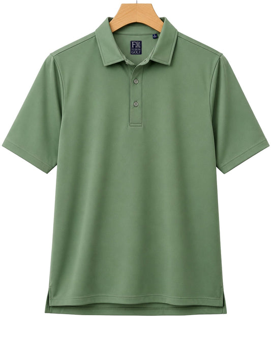 Solid Performance Golf Polo - F/X Fusion Golf - Polo - Olive