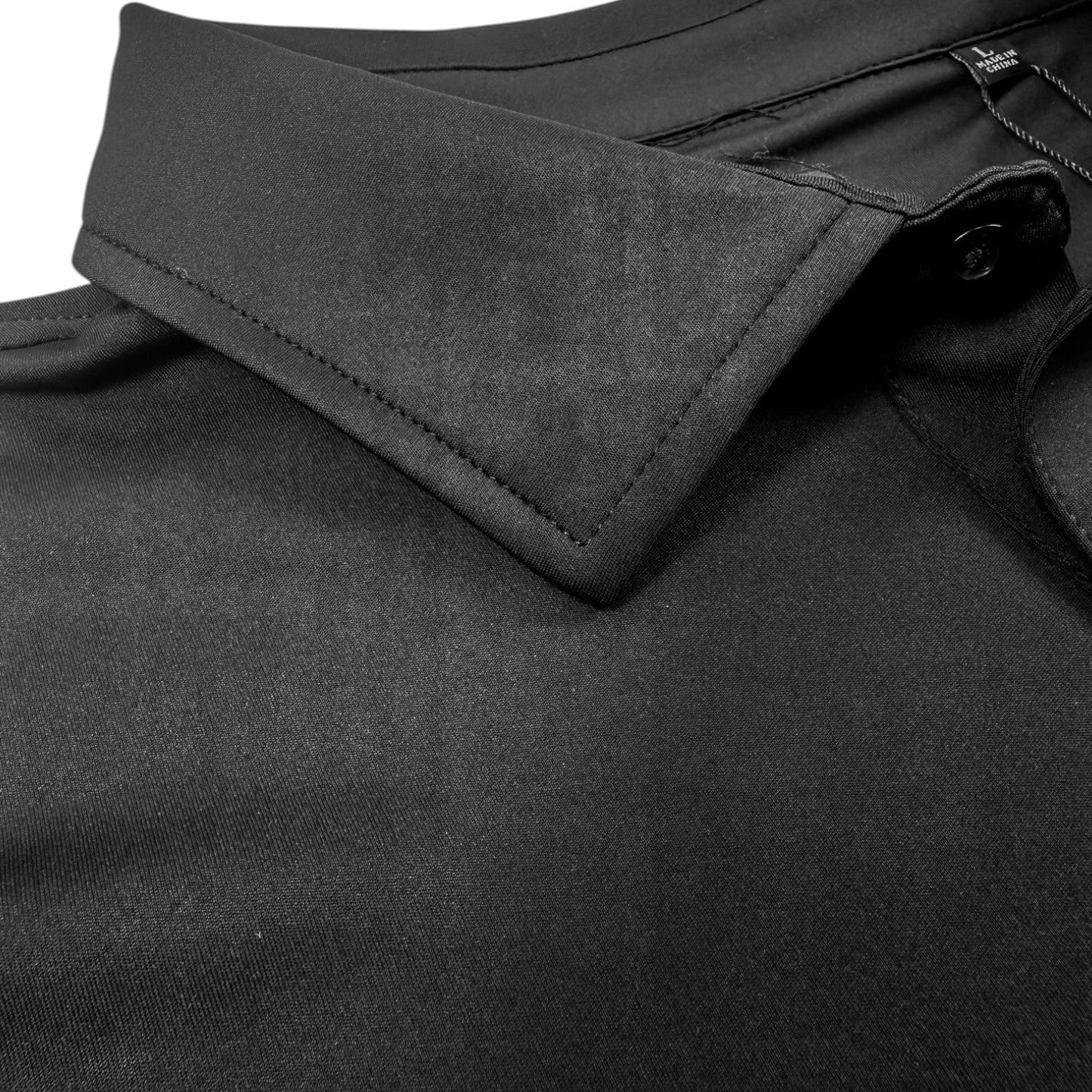 Solid Performance Golf Polo - F/X Fusion Golf - Polo - Black