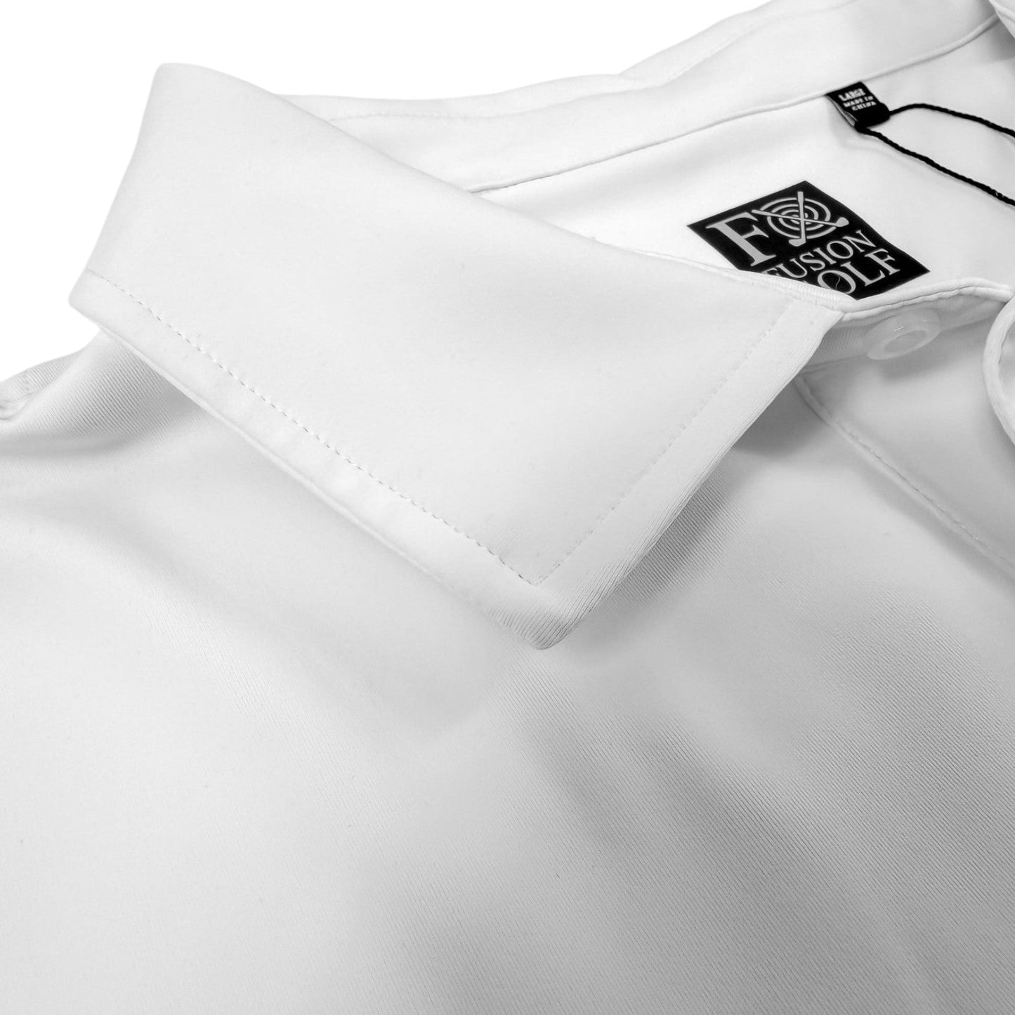 Solid Performance Golf Polo - F/X Fusion Golf - Polo - White