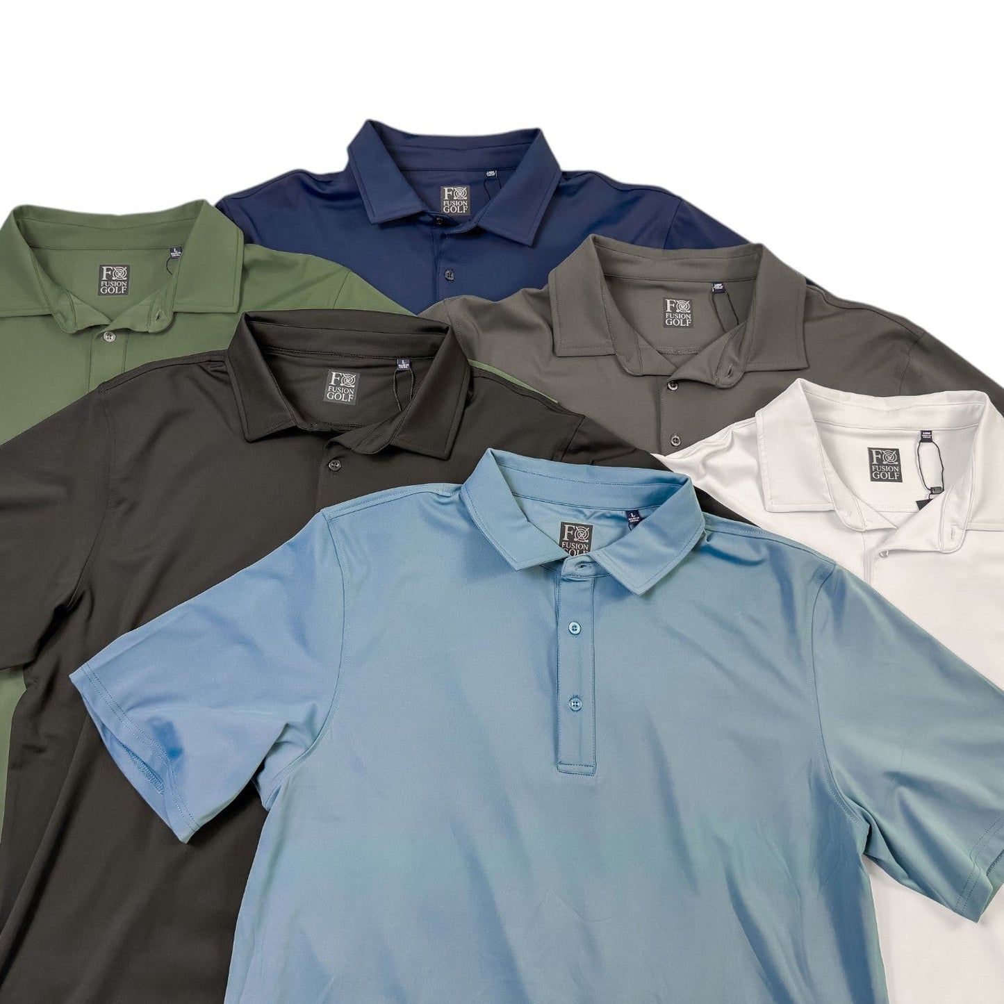 Solid Performance Golf Polo - F/X Fusion Golf - Polo - All Colors