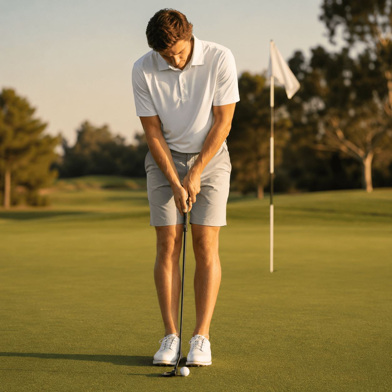 Solid Performance Golf Polo - F/X Fusion Golf - Polo - White