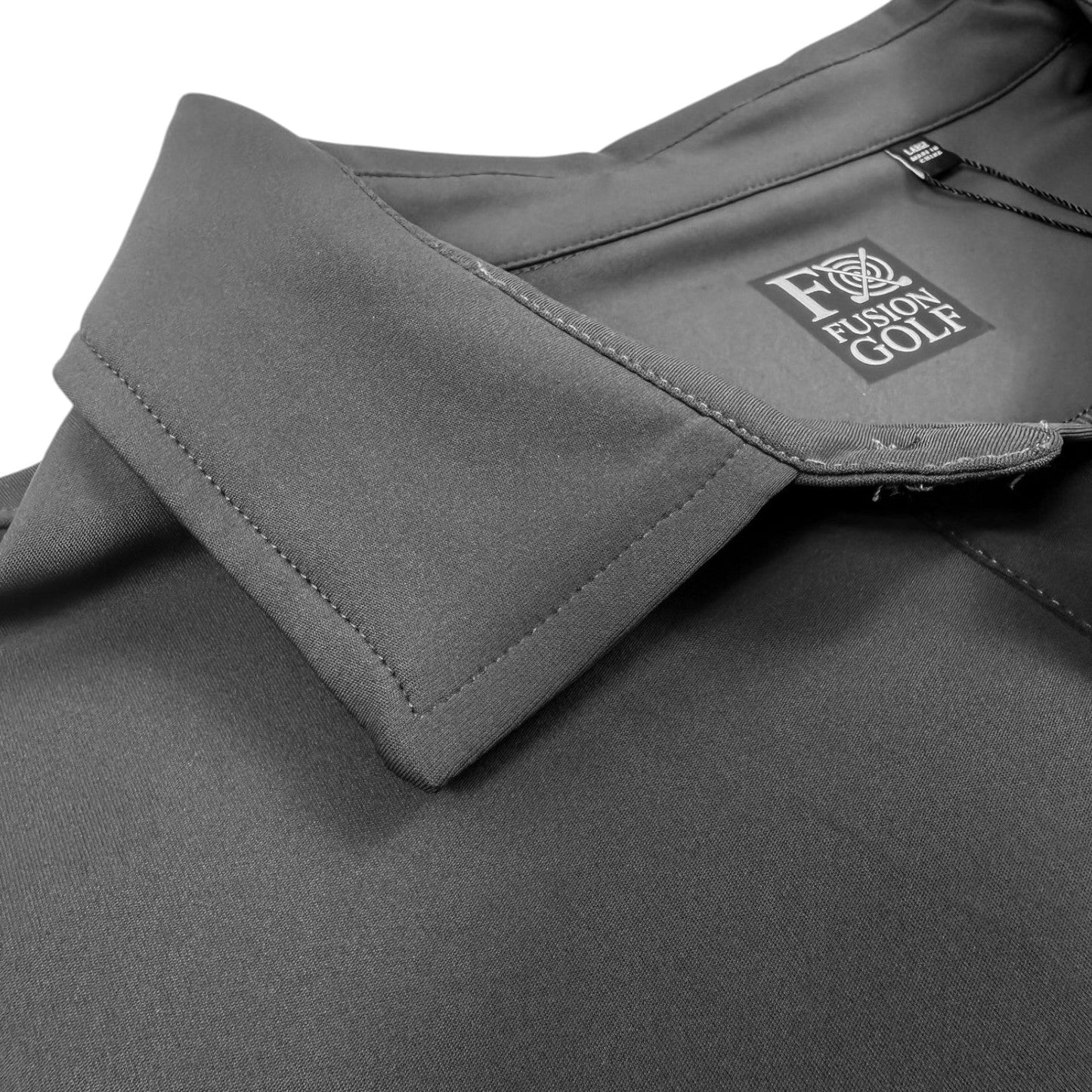 Solid Performance Golf Polo - F/X Fusion Golf - Polo - Charcoal