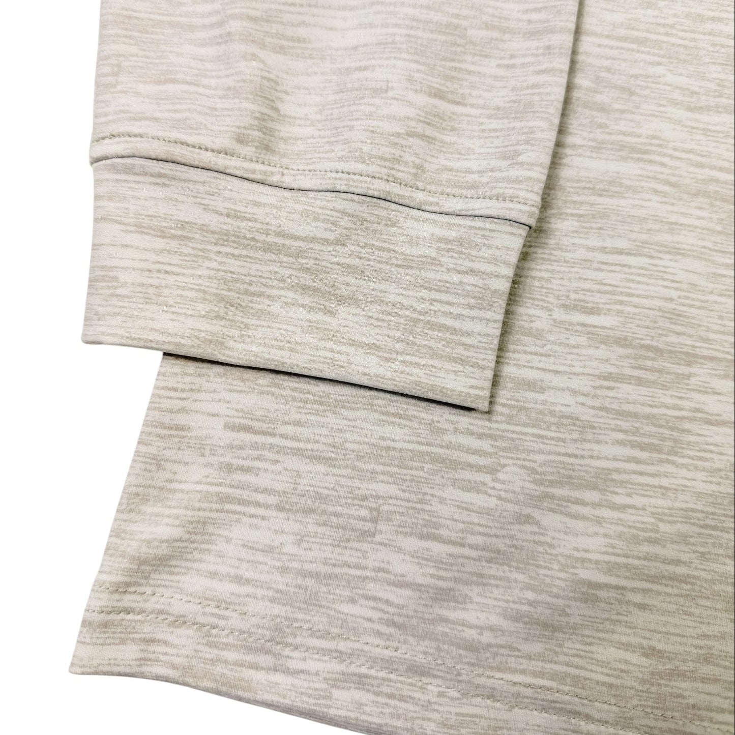Space Dye 1/4 Zip Golf Pullover - F/X Fusion Golf - Quarter Zip - Tan