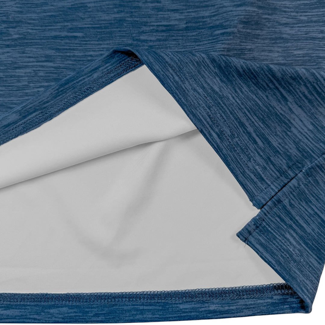 Space Dye Performance Golf Polo - F/X Fusion Golf - Polo - Blue