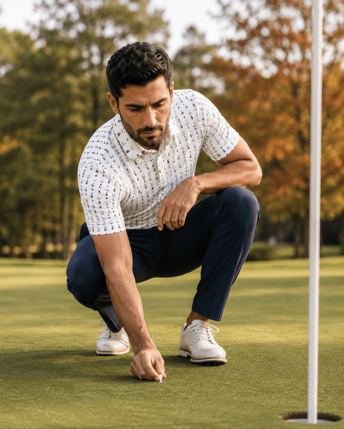 Who’s Bag Performance Golf Polo - F/X Fusion Golf - Polo - White - M