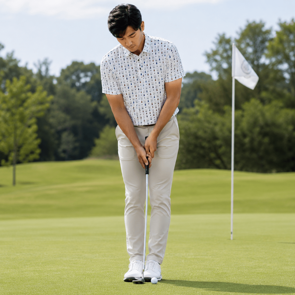 Who’s Bag Performance Golf Polo - F/X Fusion Golf - Polo - Blue