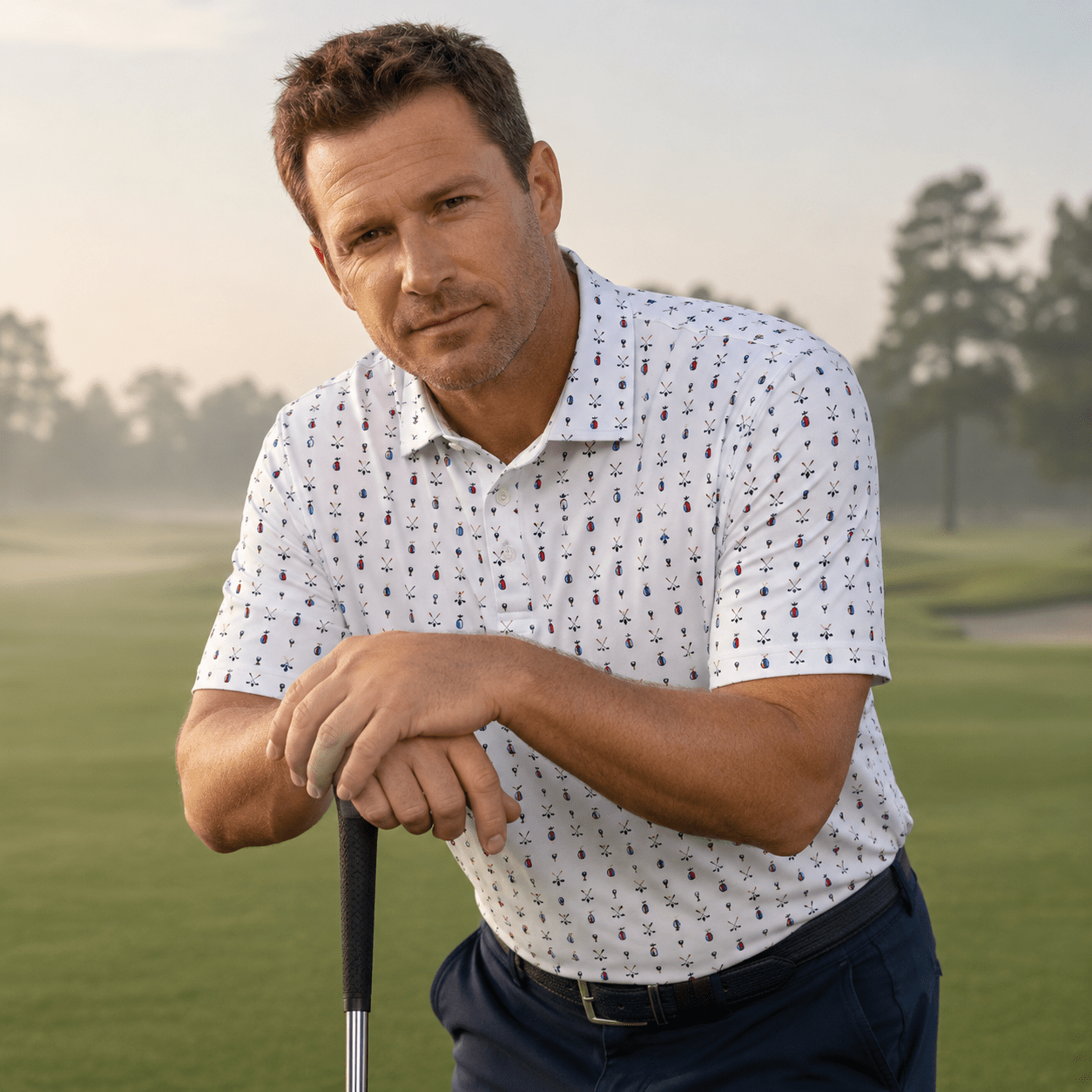 Who’s Bag Performance Golf Polo - F/X Fusion Golf - Polo - White