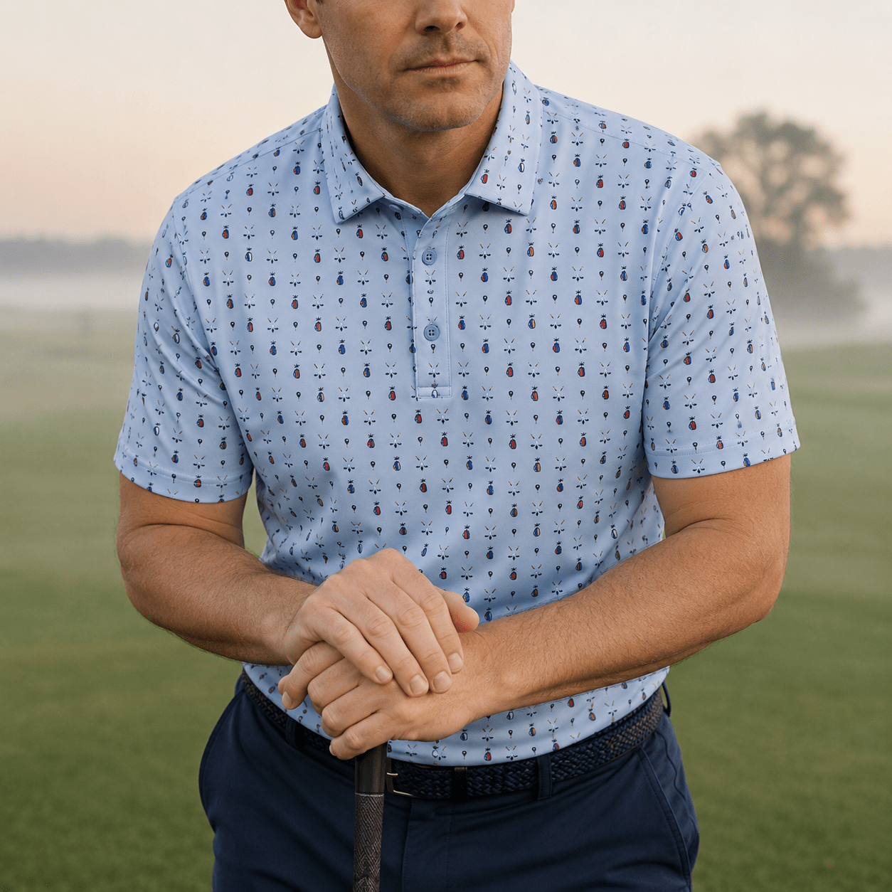 Who’s Bag Performance Golf Polo - F/X Fusion Golf - Polo - Blue